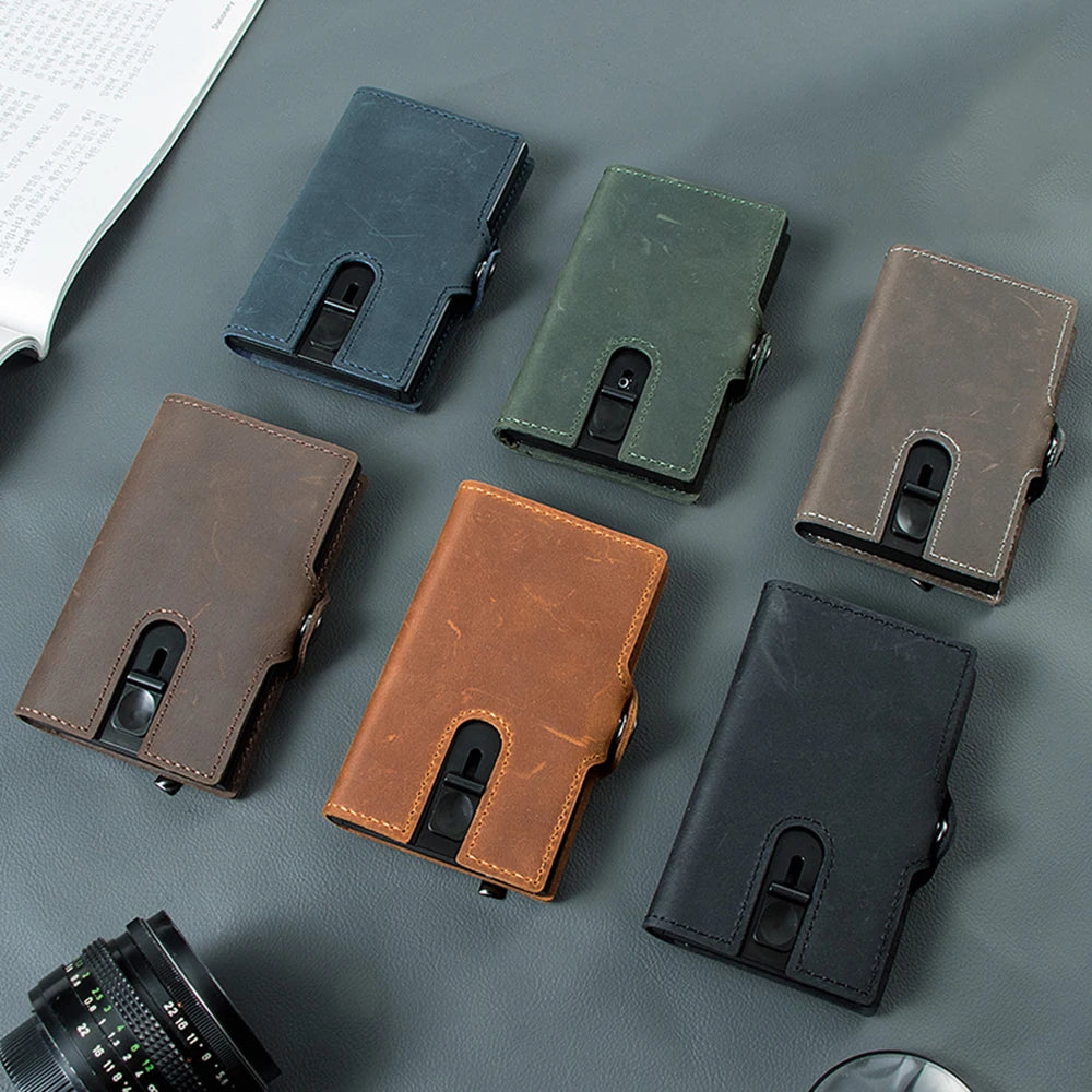 Compact Elegance: The CASEKEY Premium Leather Wallet – BA Products®